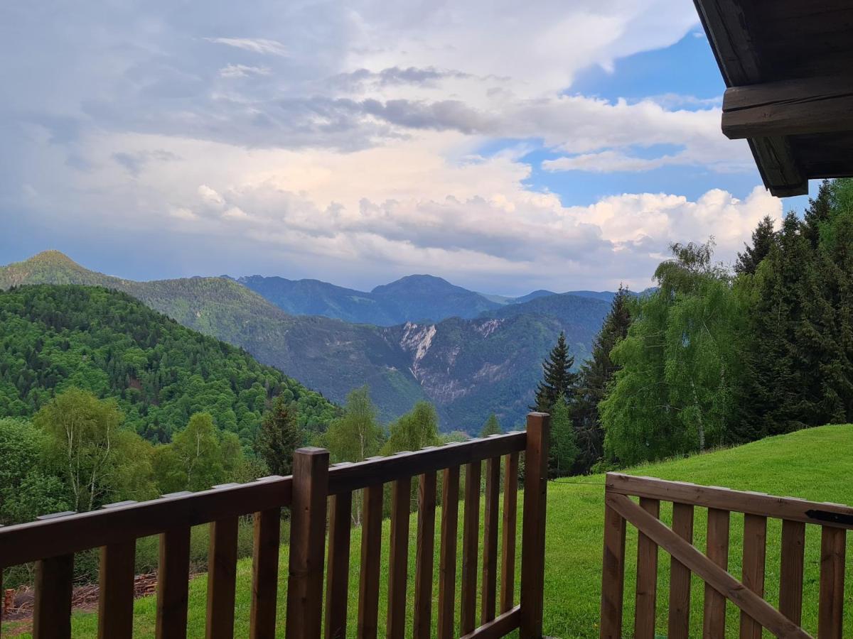 Chalet Chapeau Rar Castel Condino 외부 사진